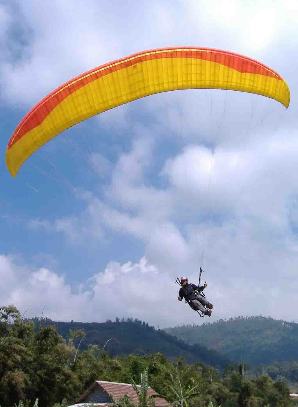 Hasil gambar untuk gambar paralayang